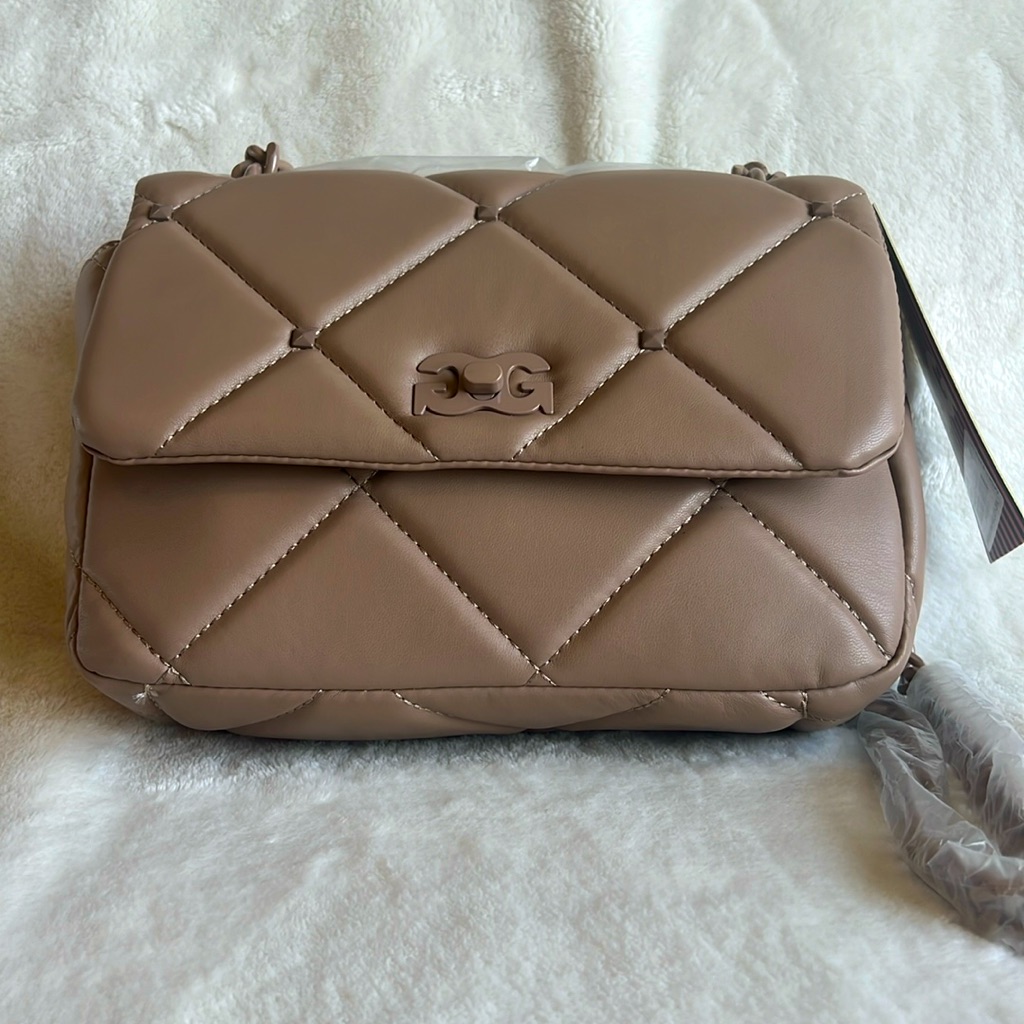 Nwt Brand Gilda Paris Quilted Handbag